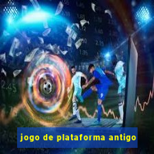 jogo de plataforma antigo